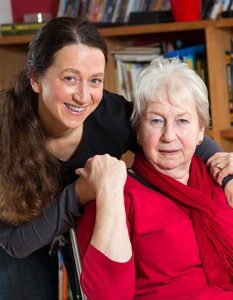Supportive care: 24 hour live-in carer with elderly lady 